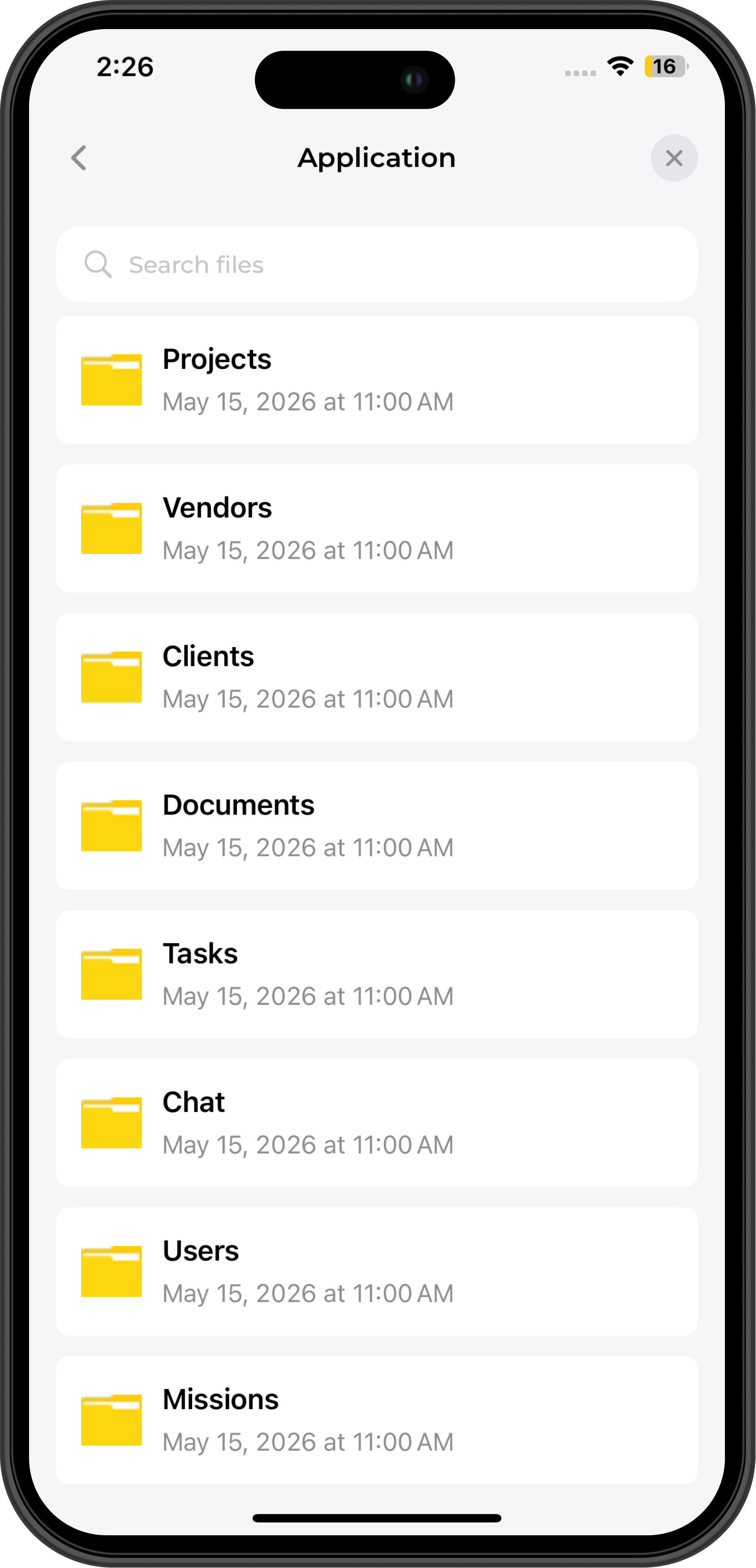 TAIRRAGO Mobile Repository
